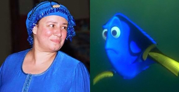 عبلة كامل أدّت دور في فيلم البحث عن نيمو.jpg