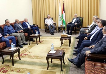 صور لقاء الجبهة الشعبية مع حركة حماس