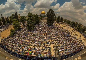 في يوم القدس.. 280 ألف أدوا صلاة الجمعة في الأقصى