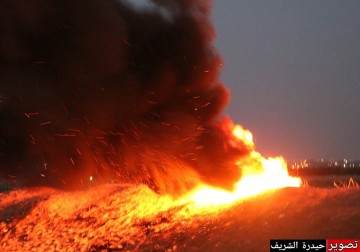 تواصل فعاليات الارباك الليلي في مخيمات العودة شرقي قطاع غزة