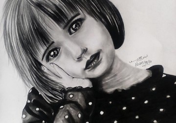 عشرينيّة من غزّة تُبدعُ بقلم الرّصاص - لوحات الفنّانة لُبنى خميس الهتريّة