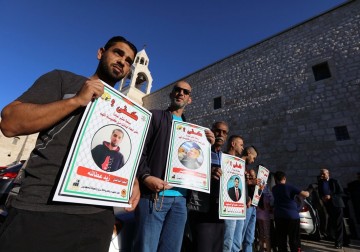 بيت لحم.. وقفة تضامنية مع مبعدي كنيسة المهد