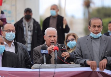 غزة: الجبهة الشعبيّة تنظّم وقفة وفاء للمناضل الكبير عبد الرحيم ملوح