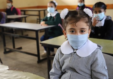 عودة طلبة الابتدائي لمدارسهم الحكومية في قطاع غزة