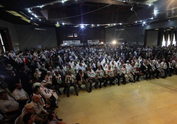  "المؤتمر الوطني الفلسطيني لمواجهة صفقة القرن ورفض ورشة البحرين" في غزة