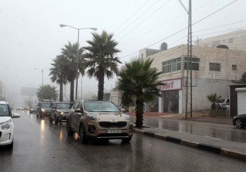 أجواء الشتاء في مدينة الخليل 