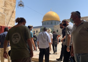 اقتحامات جماعية للمستوطنين لباحات المسجد الأقصى بالقدس 