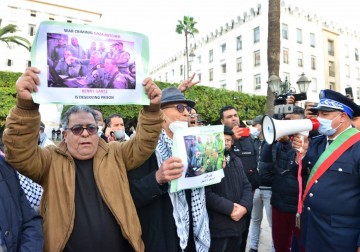 المغرب.. مظاهرات رافضة لزيارة "غانتس" 