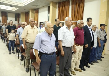 غزة: حفل تأبين الرفيق المناضل صلاح محمد