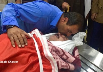 وداع الشهيد إدريس جبارين في الخليل