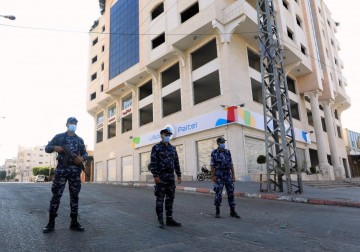 استمرار سريان حظر التجوال في غزة لمواجهة تفشي فيروس "كورونا"