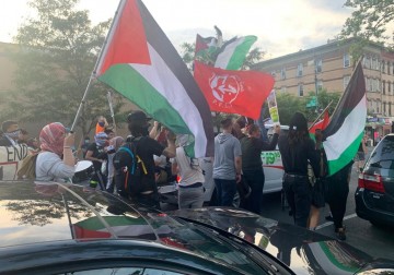مظاهرة وسط نيويورك رفضًا للاحتلال