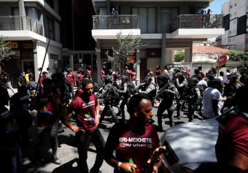 مواجهات عنيفة مع متظاهرين إريتريين وسط "تل أبيب"