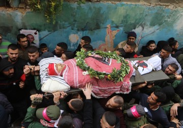 مخيم الدهيشة يودّع الرفيق المقاتل عمر مناع 