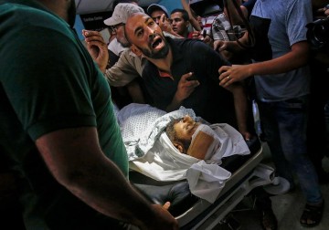 رفح تودع الشهيد عبد الكريم رضوان