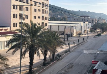 استمرار العدوان على مخيم نور شمس في طولكرم