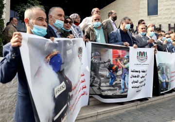 رام الله.. نقابة الصحفيين تطالب بمحاسبة مجرمي الحرب "الإسرائيليين"