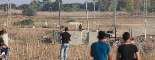 إصابات بالرصاص والاختناق خلال مواجهات شرق قطاع غزة