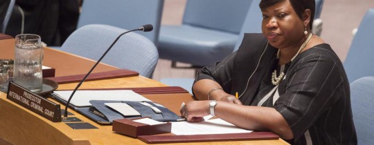 المدعية العامة للمحكمة الجنائية الدولية فاتو بن سودا