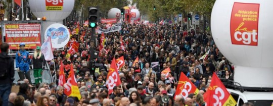 احتجاجات في باريس