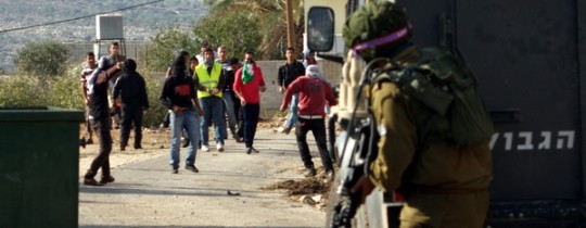 مواجهات بين جنود الاحتلال وشبان فلسطينيين