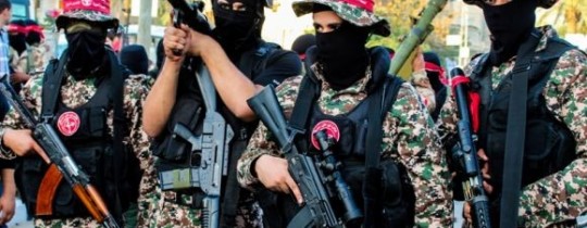 مقاتلين من الجبهة الشعبية