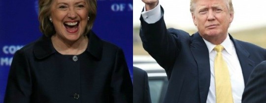 دونالد ترامب وهيلاري كلينتون