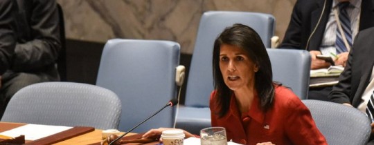 سفيرة الولايات المتحدة لدى مجلس الأمن