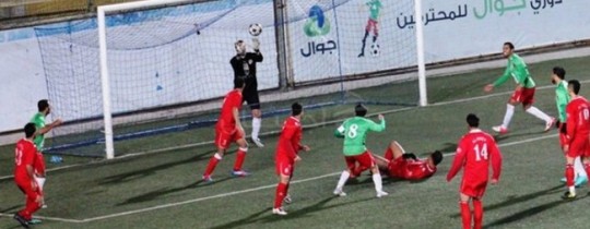 ارشيفية - مباراة بين فريق البيرة وفريق الامعري