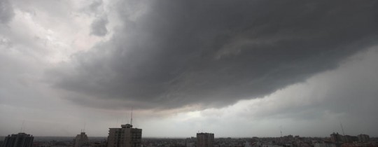 أجواء الشتاء بمدينة غزة