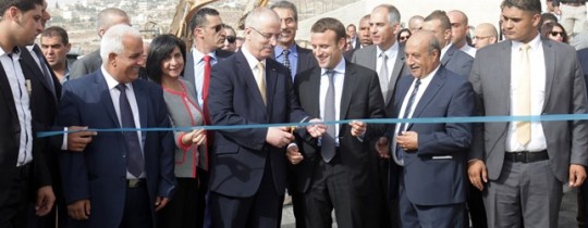 افتتاح المنطقة الصناعية ببيت لحم