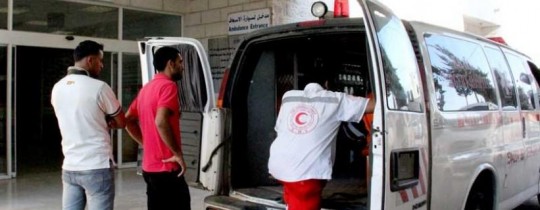 إصابة 3 شبان بحادث سير بخانيونس