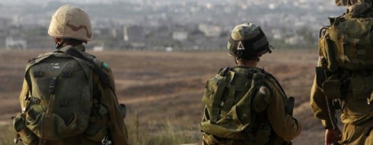 جنود الاحتلال على حدود غزة