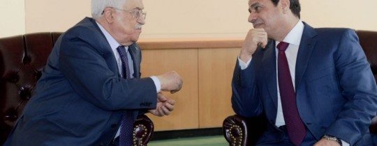 عباس والسيسي