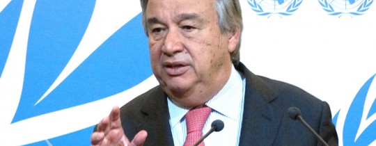 أنطونيو غوتيريس الأمين العام الجديد لمنظمة الأمم المتحدة