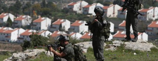 قوات الاحتلال على الأراضي الفلسطينية