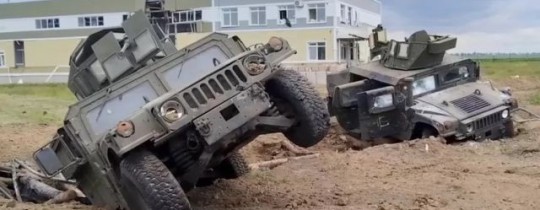 من آثار الهجوم على بيلغورود