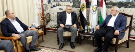 وفد مصري في غزة -أرشيف 