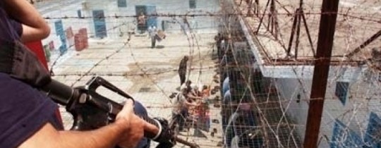 مصلحة السجون تقمع الأسرى الفلسطينيين