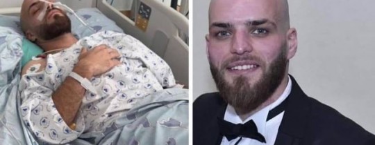 الشاب عبادة جمجوم الذي تعرض للطعن