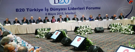 جانب من مؤتمر القمة المنعقد في أنقرة