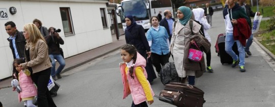 ارشيفية- اللاجئين في أوروبا