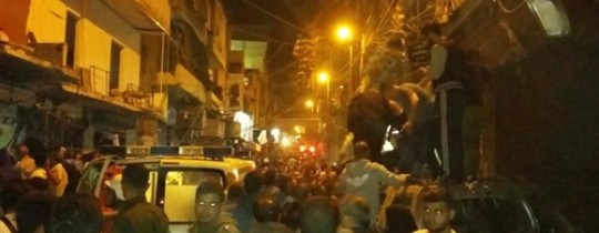 موقع التفجير