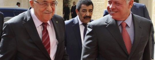 الملك-عبدالله-ومحمود-عباس