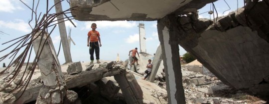 الدمار الذي خلّفته الحرب الصهيونية على غزة