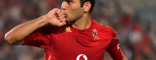 لاعب فريق الاهلي المصري عماد متعب