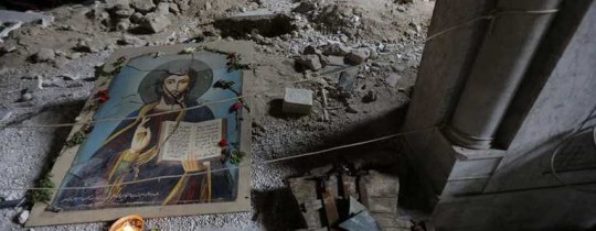 CNN : إحدى الكنائي التي دمّرها 