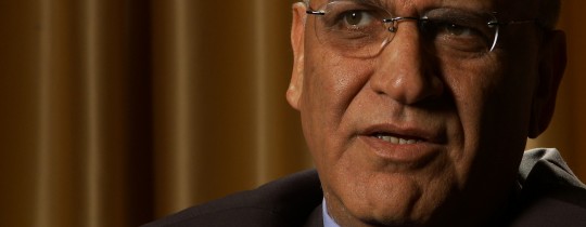 كبير المفاوضين الفلسطينيين صائب عريقات