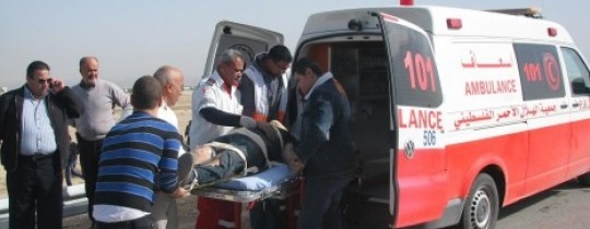 5 إصابات بحادث سير في مدينة جنين