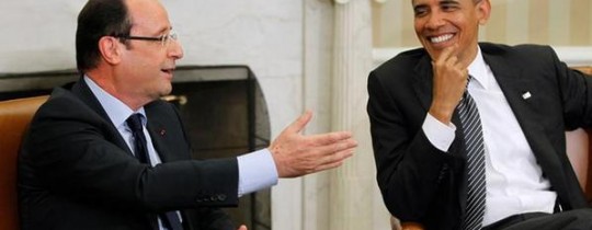 أوباما وفرانسوا هولاند